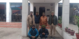 ग्रेटर नोएडा: कुख्यात रवि काना गैंग के दो सदस्य गिरफ्तार, चार बैंक खातों को किया फ्रीज