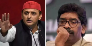 झारखंड : अखि‍लेश ने गुरुवार को सोशल मीड‍िया प्‍लेटफार्म एक्‍स पर एक पोस्‍ट में ल‍िखा झारखंड नहीं झुकेगा  लेकिन   हेमंत सोरेन की ग‍िरफ्तारी से भड़के अखि‍लेश यादव