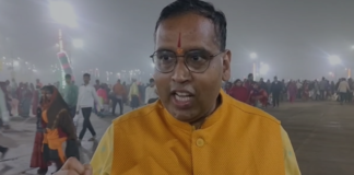 प्रयागराज: माघ मेले का चौथा महा स्नान बसंत पंचमी आज बड़े जोर शोर से शुरू हो गया है,