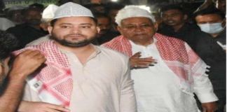 सात दिन में दूसरी बार नीतीश-तेजस्वी की मुलाकात, लालू के बेटे को बाहर तक छोड़ने आए मुख्यमंत्री