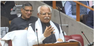 हरियाणा के सीएम मनोहर लाल ने दूसरे कार्यकाल में पांचवीं बार बजट पेश किया। इस वर्ष कोई नया टैक्स नहीं लगाया है।