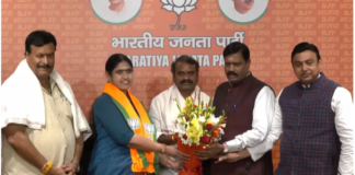 Lok Sabha Elections: Tamil Nadu में कांग्रेस को झटका, BJP में शामिल हुईं तीन बार की विधायक विजयाधरानी