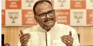 शामली: प्रदेश के उप मुख्यमंत्री बृजेश पाठक ने कैराना लोकसभा से उम्मीदवार प्रदीप चौधरी के समर्थन में नामांकन सभा को संबोधित किया।