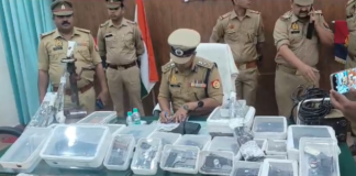 मुजफ्फरनगर: जनपद में SSP अभिषेक की बड़ी कार्रवाई, मुजफ्फरनगर में चुनावी हथियारों की खेप बरामद की गई।
