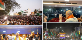 Lok Sabha Election 2204: कर्नाटक के रामनगर में अमित शाह का रोड शो, 