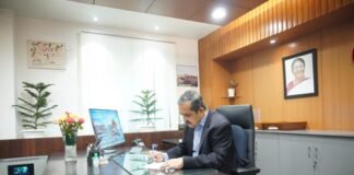 अशोक कुमार लाहिड़ी ने नीति आयोग के उपाध्यक्ष के रूप में कार्यभार संभाला