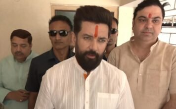 ईंधन की कीमतों पर बोले केंद्रीय मंत्री चिराग पासवान, अंतरराष्ट्रीय तनाव के कारण बढ़े दाम, हालात जल्द होंगे सामान्य 1779552804 202605233799147