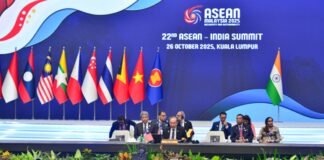 2025-26 में भारत का आसियान देशों के साथ द्विपक्षीय व्यापार बढ़कर 128 अरब डॉलर हुआ