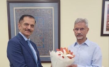 विदेश मंत्री जयशंकर ने बिमल पटेल से की मुलाकात, आईटीएलओएस के जज चुने जाने की दी बधाई 1786384646 202608103899114