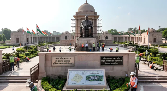 4030 आंबेडकर प्रतिमा स्थलों का होगा विकास, योगी सरकार ने जारी किए 403 करोड़ रुपये