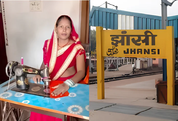 नारी शक्ति की मिसाल झांसी की वंदना ने सुई-धागे से गढ़ी आत्मनिर्भरता की कहानी