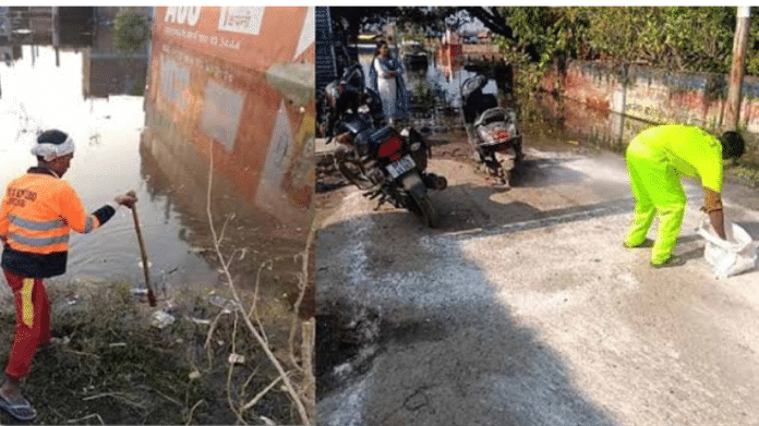 योगी सरकार का राहत कार्यों के साथ बाढ़ का पानी उतरते ही सफाई और दवा छिड़काव तेज करने पर जोर